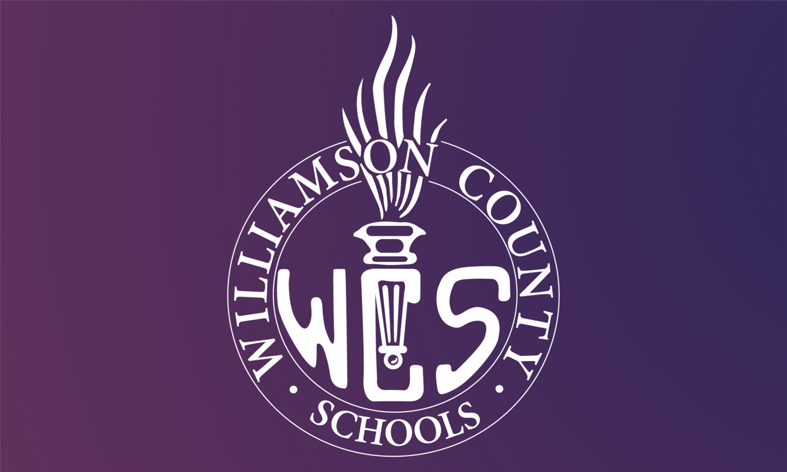 WCS Logo on Purple Background